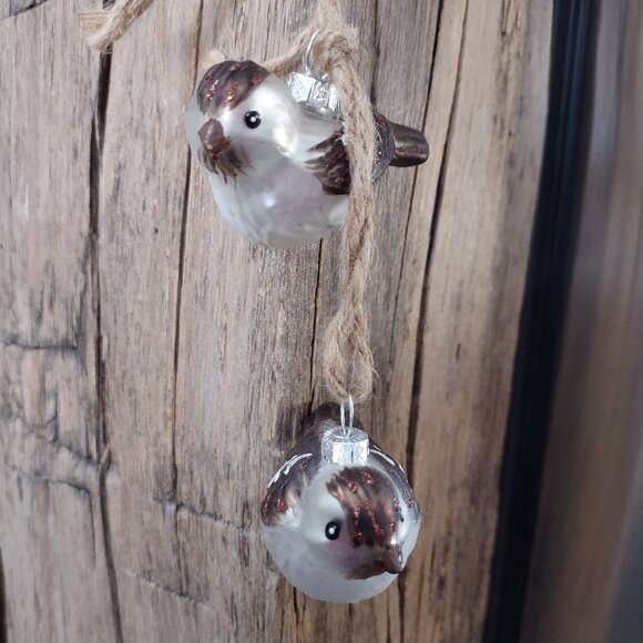 Glass Songbirds Ornament on Twine - Picture 4 of 6